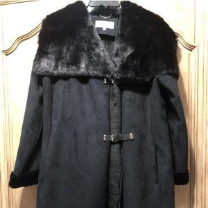 WOMEN'S CALVIN KLEIN COAT SIZE LARGE BLACK